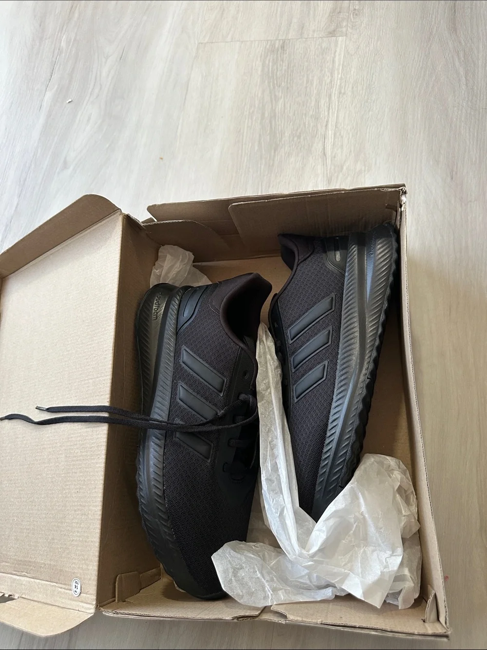 adidas Black Men's Running Sneakers